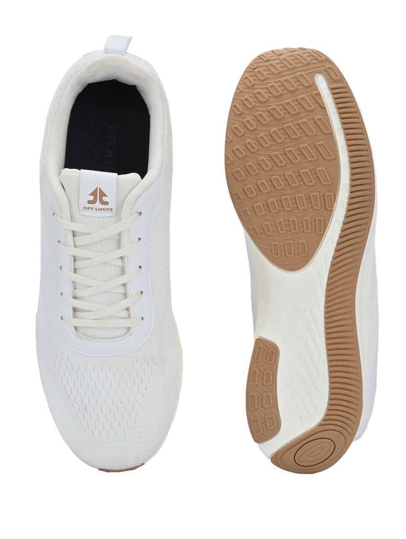 white lace up sport shoe - 20961312 - Standard Image - 5