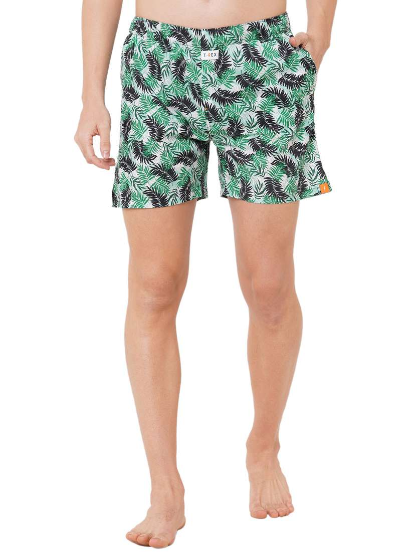 men mid rise cotton boxers