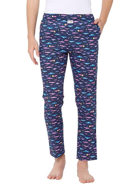 men mid rise cotton pyjama