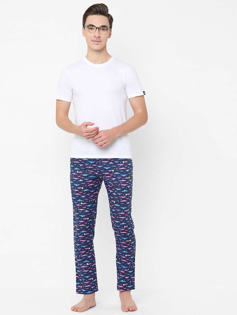 men mid rise cotton pyjama - 20961674 - Standard Image - 3