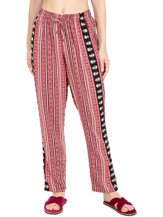 multi color florals printed pajama - 20961695 - Zoom Image - 0