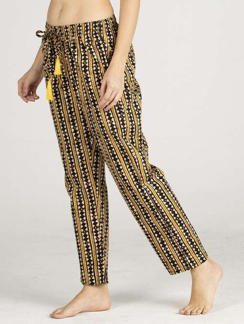multi color stripes printed pajama - 20961730 -  Standard Image - 0