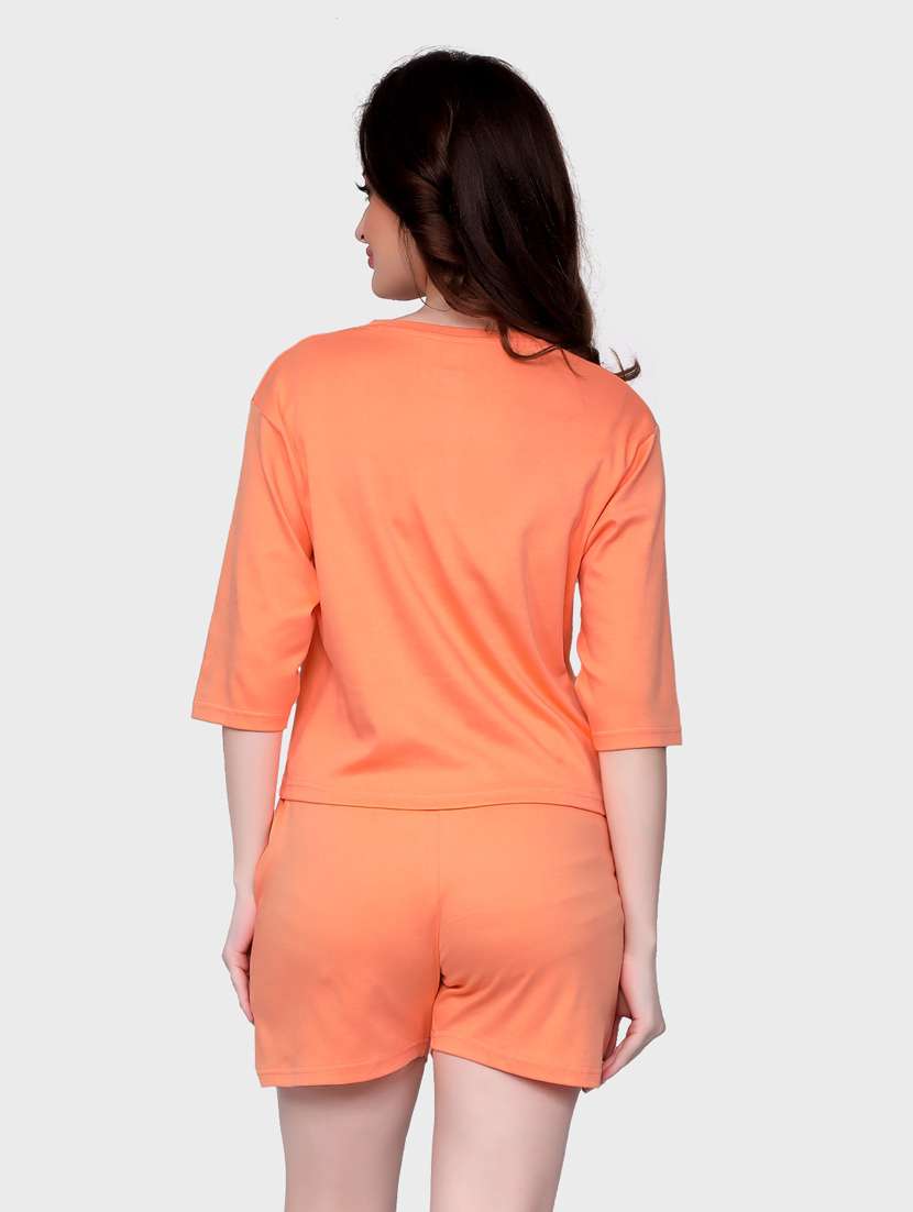 women nightwear shorts set - 20961837 - Standard Image - 3