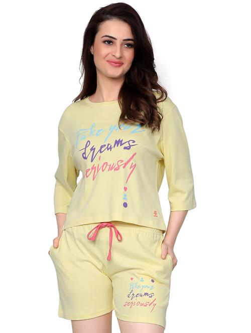 women nightwear shorts set - 20961845 -  Standard Image - 0