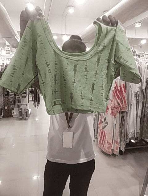 assorted cotton lycra blouse - 20962428 - Zoom Image - 0