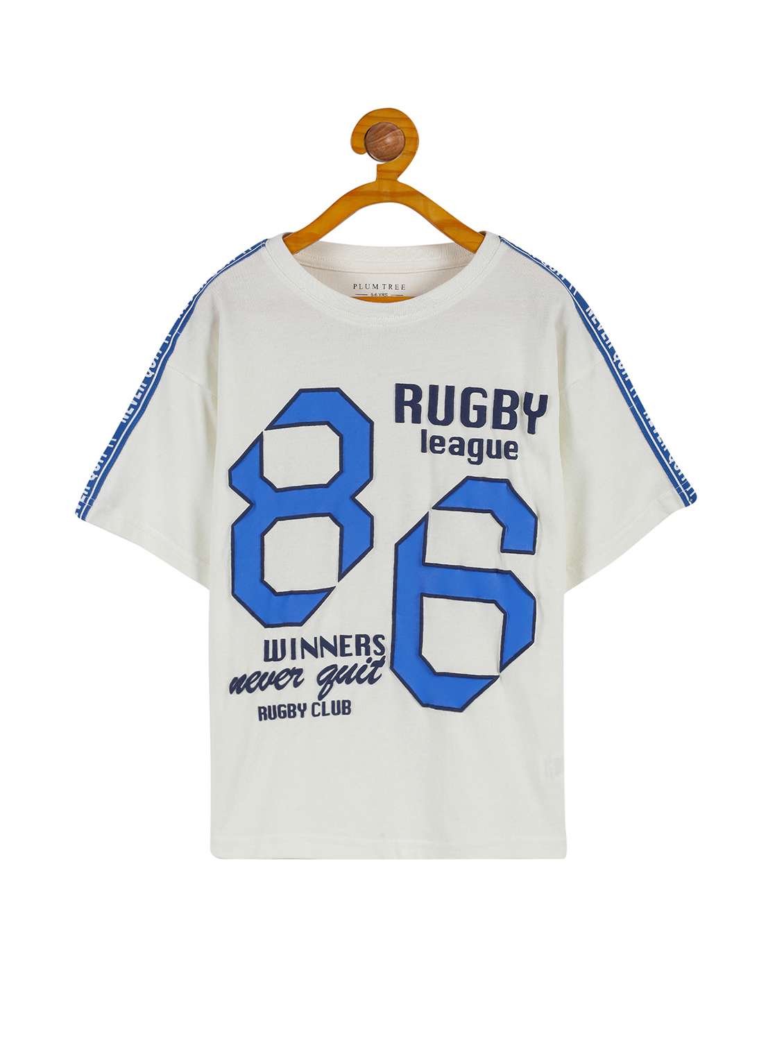 pack of 2 multi coloured typographic printed detailed t-shirt - 20963873 -  Standard Image - 3