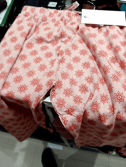 peach cotton single jersey shorts and threefourth - 20965352 -  Standard Image - 0