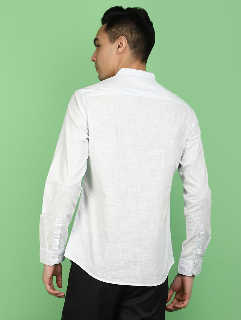 men solid casual shirt - 20965844 - Standard Image - 3