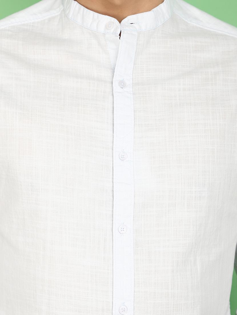 men solid casual shirt - 20965844 - Standard Image - 5