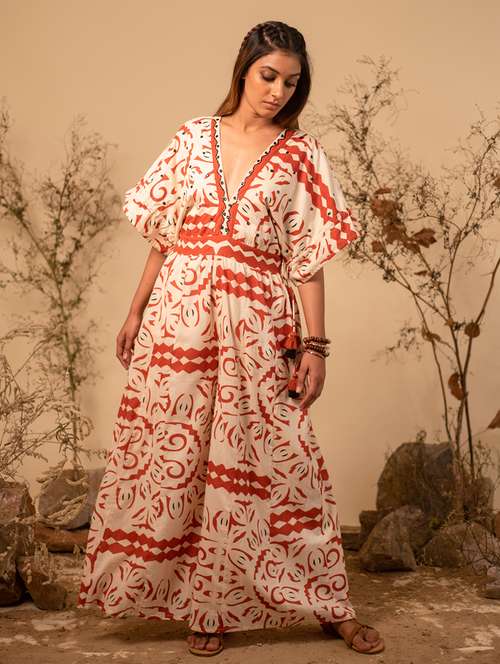 women beige full leg jumpsuit