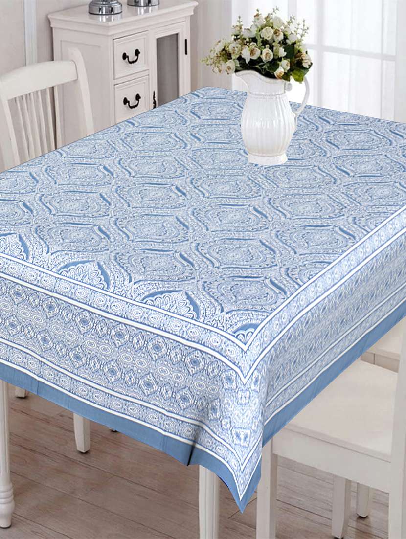 texstylers cotton 280 tc printed 60 x 90 inches 6 seater dining table cloth - 20968155 - Zoom Image - 0