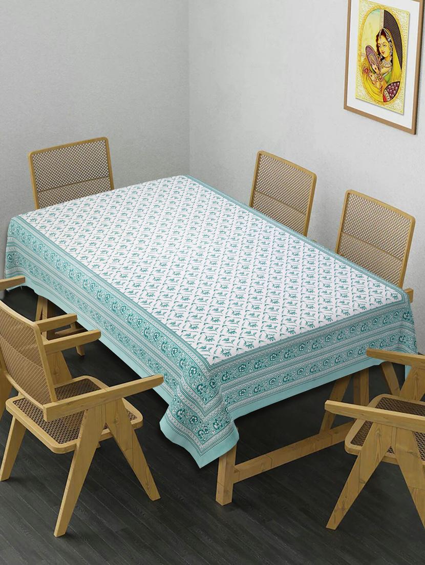 texstylers cotton 280 tc printed 60 x 90 inches 6 seater dining table cloth - 20968168 - Zoom Image - 0