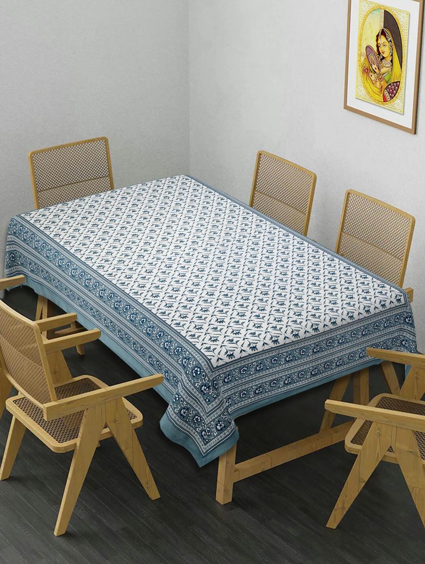 texstylers cotton 280 tc printed 60 x 90 inches 6 seater dining table cloth - 20968170 - Zoom Image - 0
