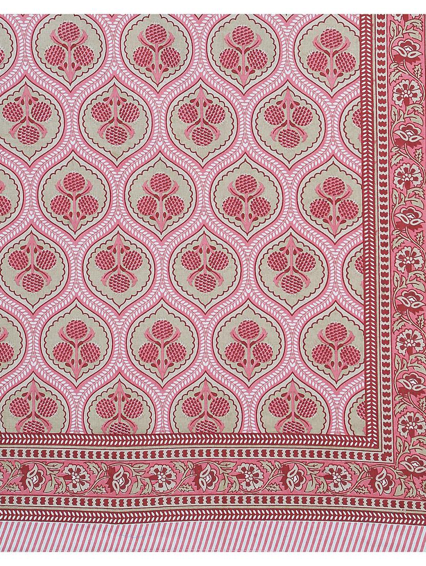 texstylers cotton 280 tc printed 60 x 90 inches 6 seater dining table cloth - 20968172 - Standard Image - 3