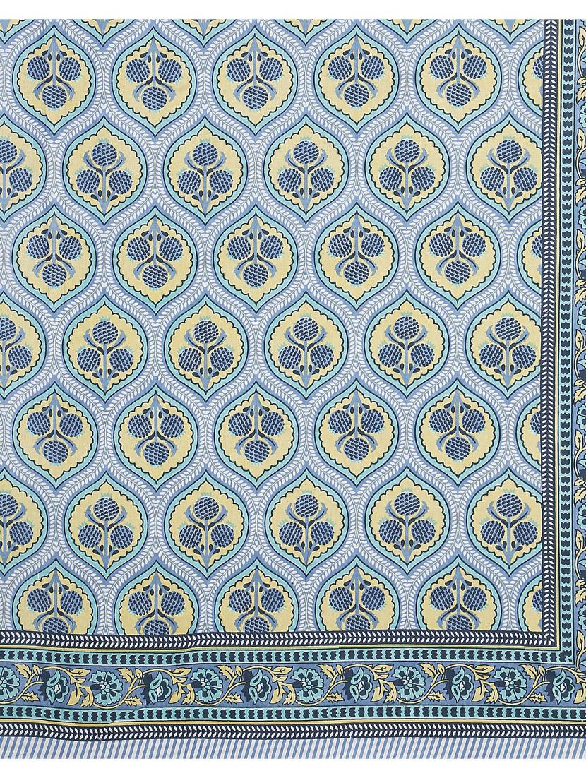 texstylers cotton 280 tc printed 60 x 90 inches 6 seater dining table cloth - 20968173 - Standard Image - 3