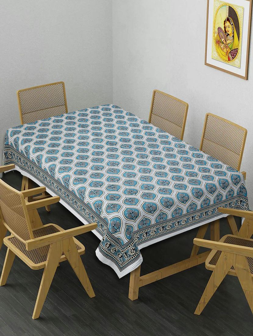 texstylers cotton 280 tc printed 60 x 90 inches 6 seater dining table cloth - 20968175 - Zoom Image - 0