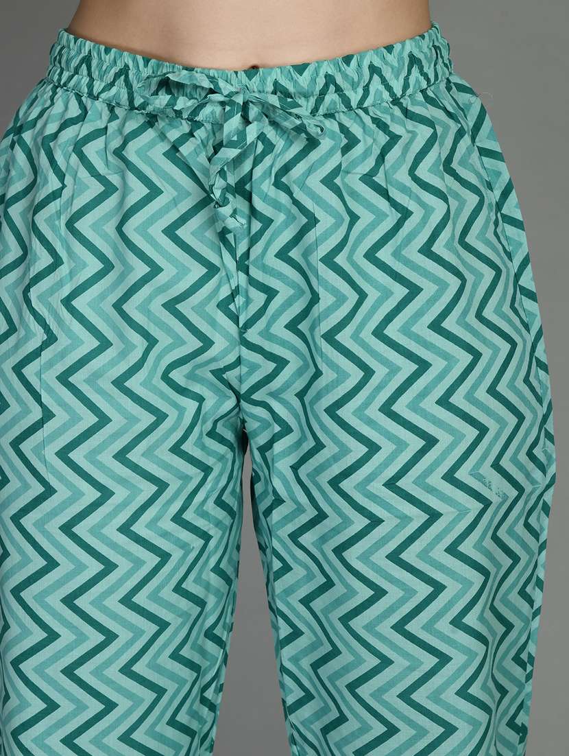 women three quarter sleeve suit set - 20968648 -  Standard Image - 5