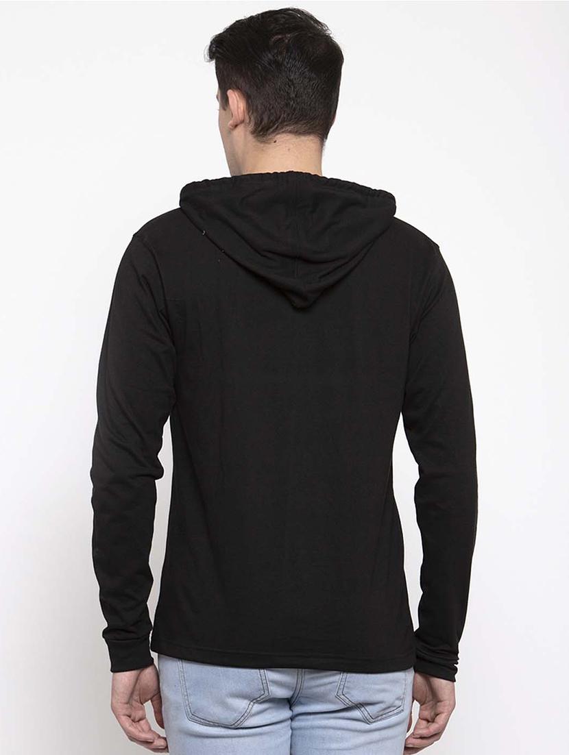 men hood neck chest printed t-shirt - 20968873 - Standard Image - 3