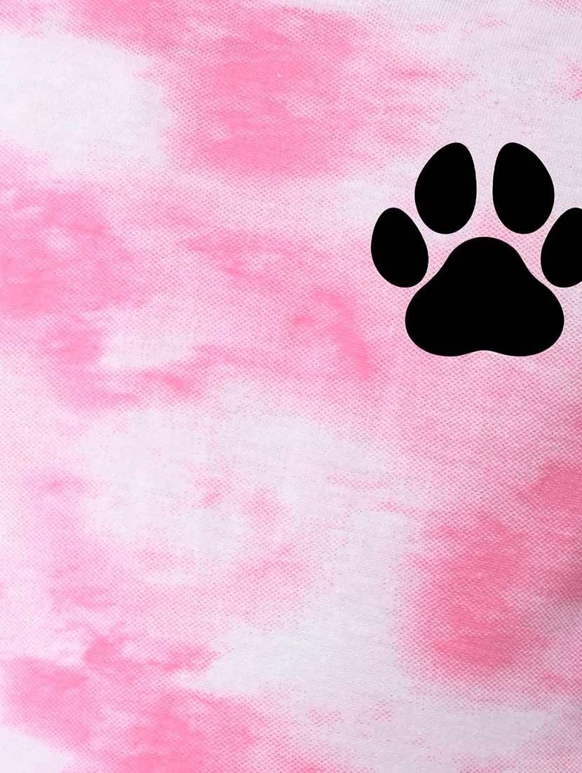 girls pink printed detailed tee - 20969885 -  Standard Image - 5
