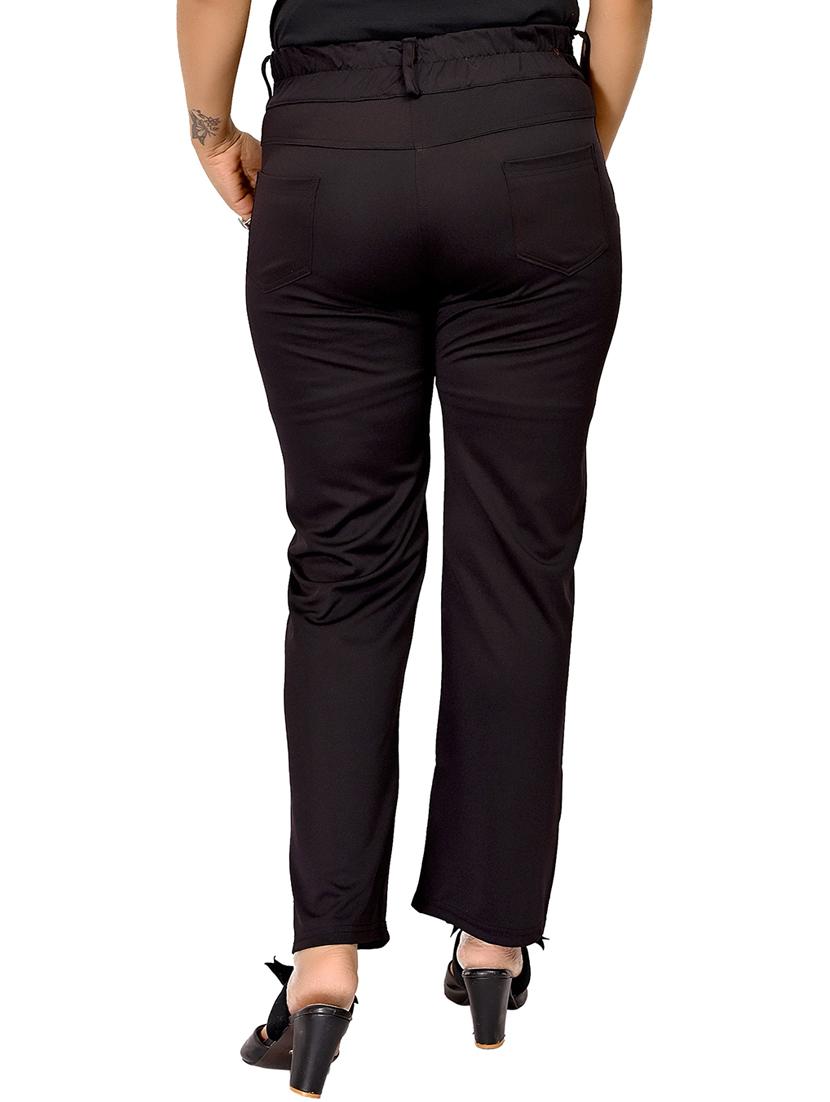 girls solid color casual trouser - 20970110 - Standard Image - 3