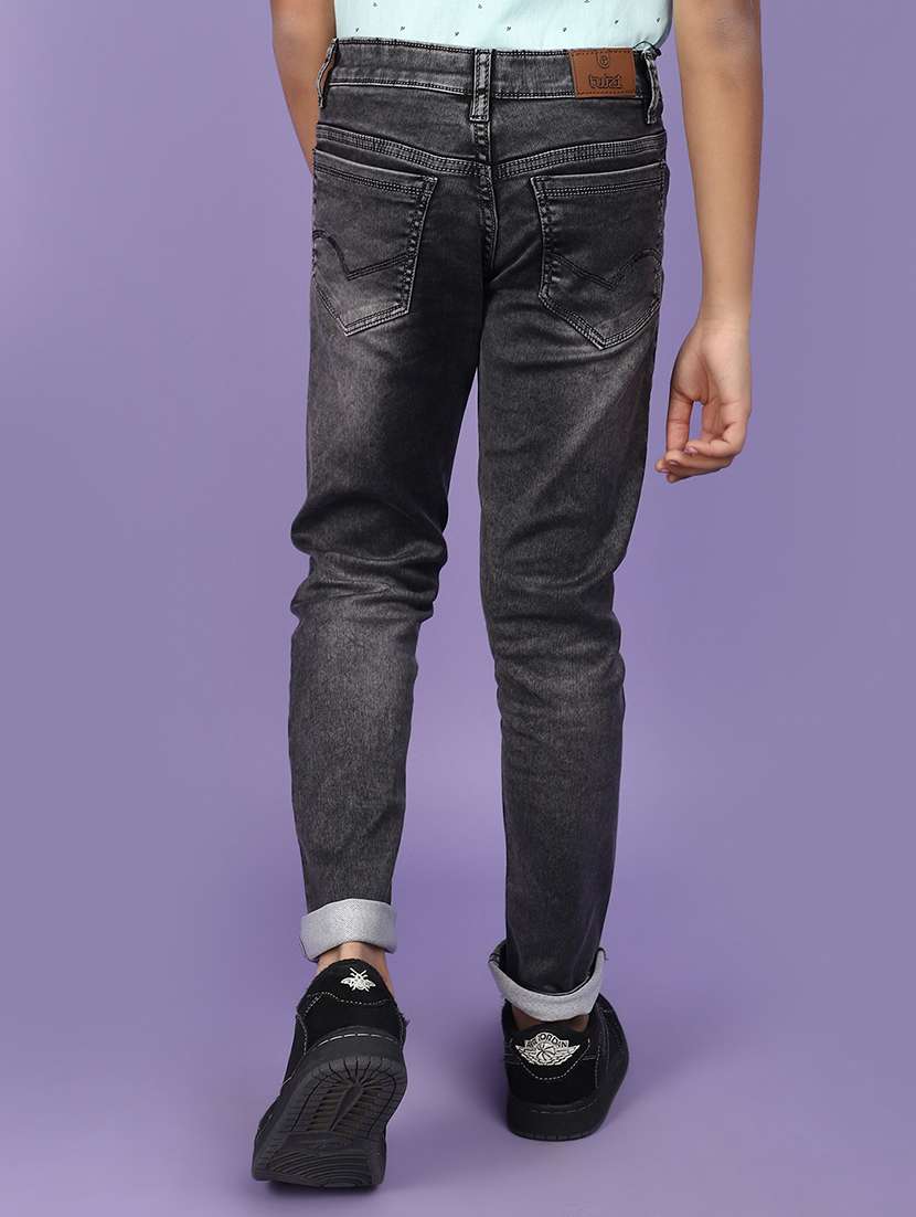women solid slim fit plain jean - 20970508 -  Standard Image - 3
