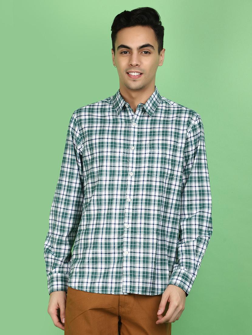 check printed casual shirt - 20970579 - Zoom Image - 0