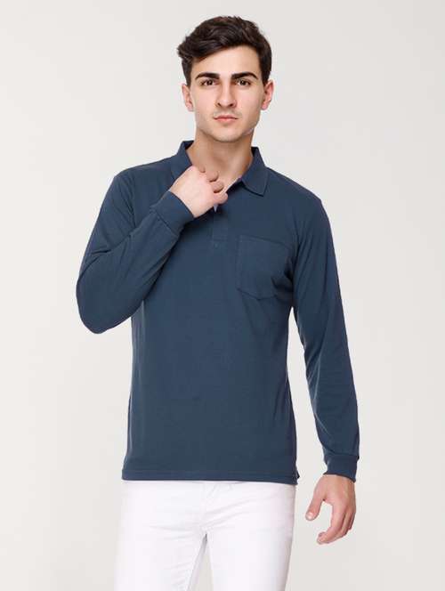 men solid polo t-shirt - 20971497 -  Standard Image - 0