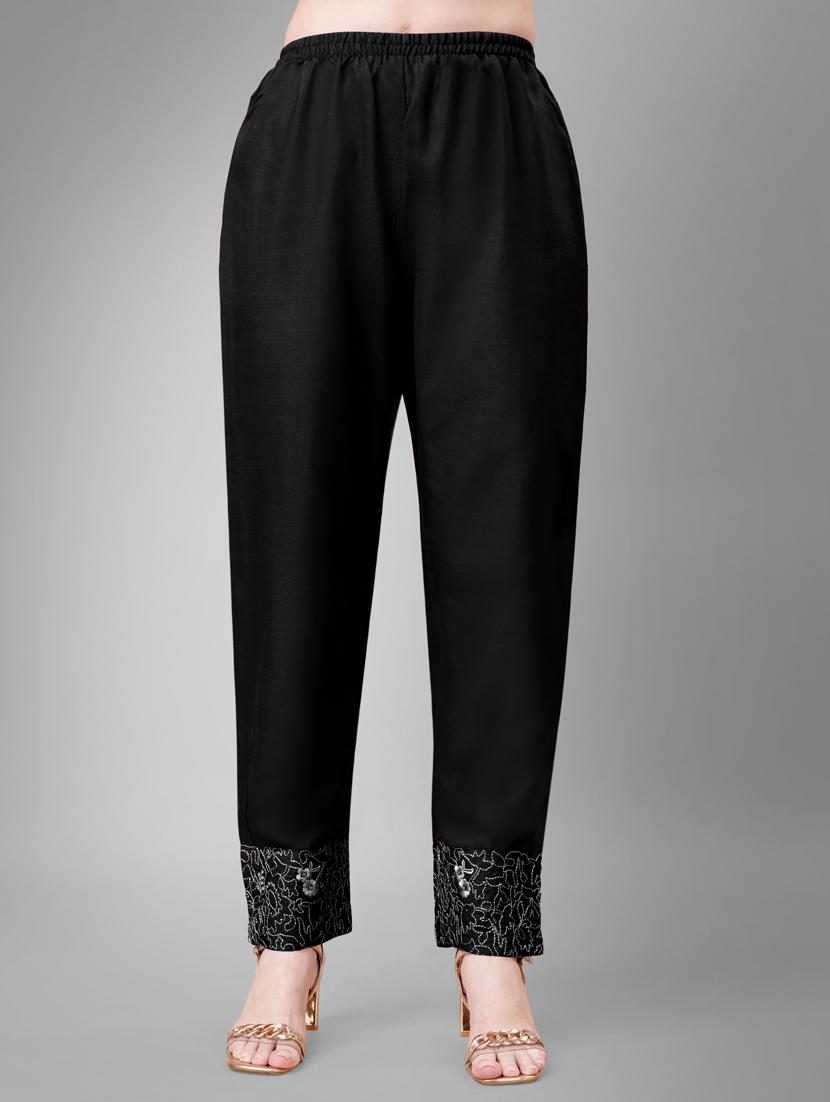 women three quarter sleeve kurta pant set - 20971694 - Standard Image - 3