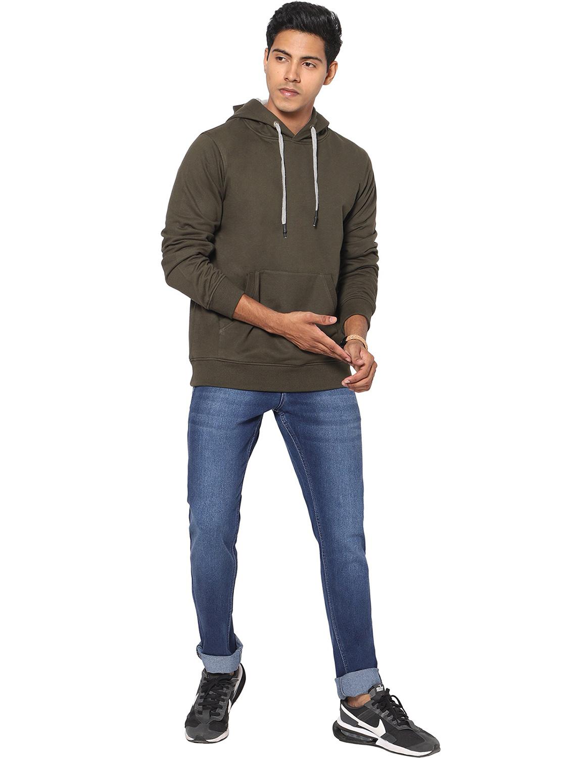 olive sweatshirt - 20972017 - Standard Image - 3