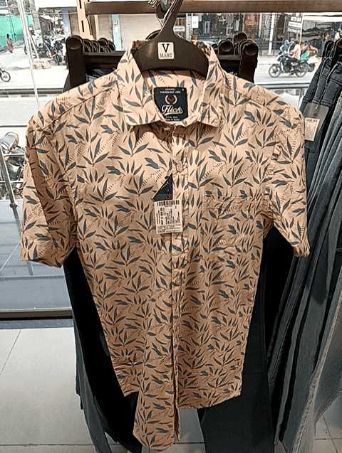 pink poplin casual shirt - 20972377 - Standard Image - 0