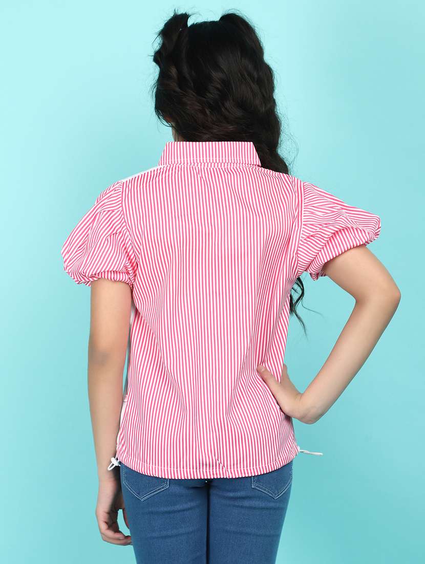 pink printed cotton top - 20973843 -  Standard Image - 3