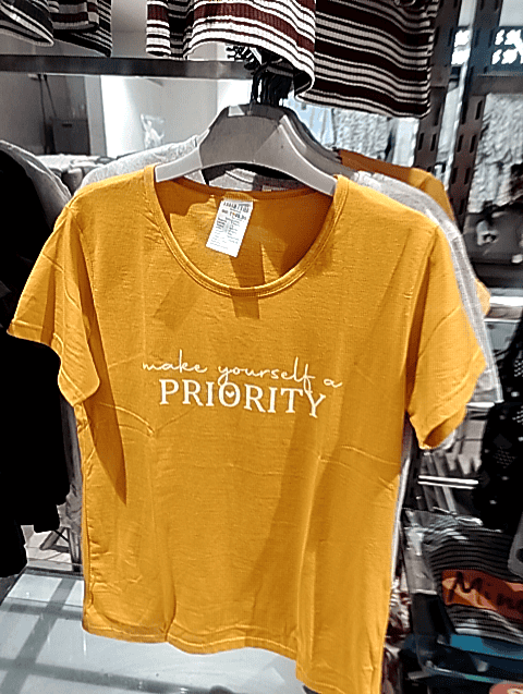 mustard single jersey tshirt - 20973898 - Standard Image - 0