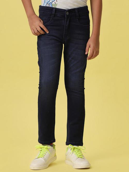 boys mid rise washed denim jeans - 20973903 -  Standard Image - 0