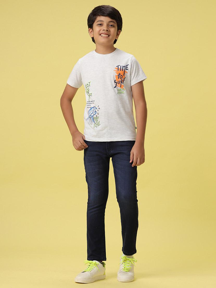 boys mid rise washed denim jeans - 20973903 - Standard Image - 3