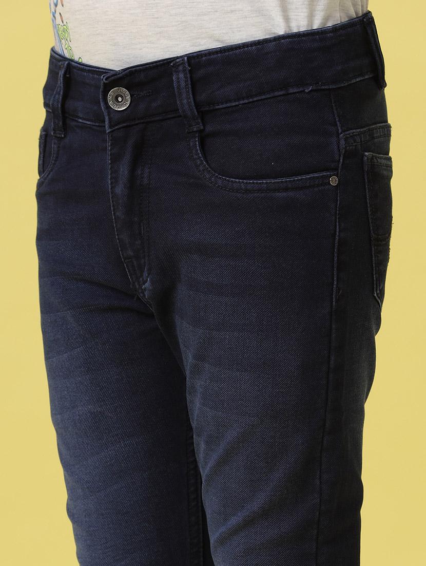 boys mid rise washed denim jeans - 20973903 - Standard Image - 5