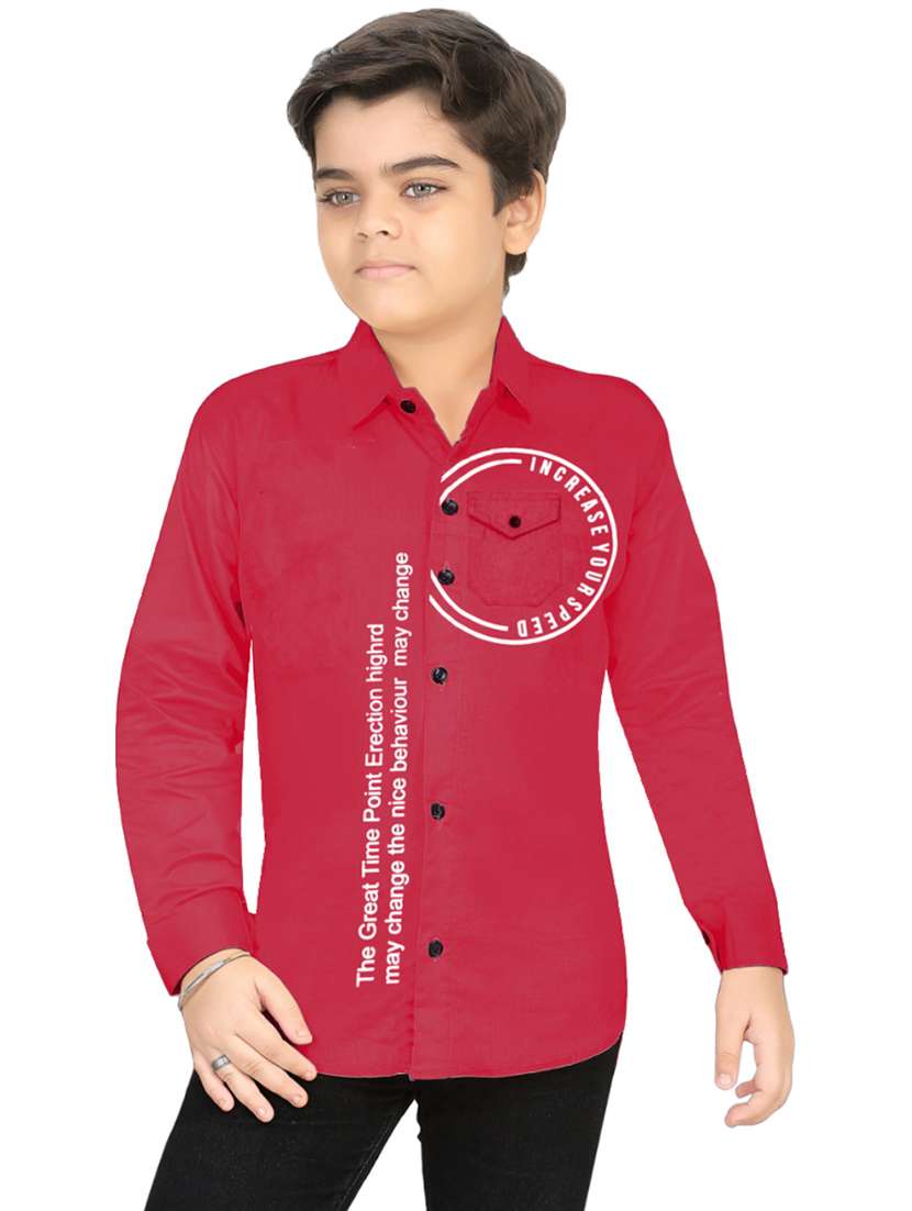 kids long sleeve casual shirt - 20977395 - Zoom Image - 0