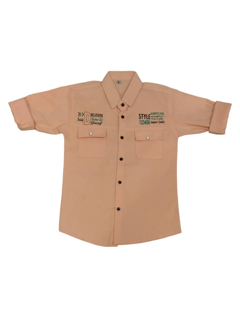 kids long sleeve casual shirt - 20977405 - Zoom Image - 0