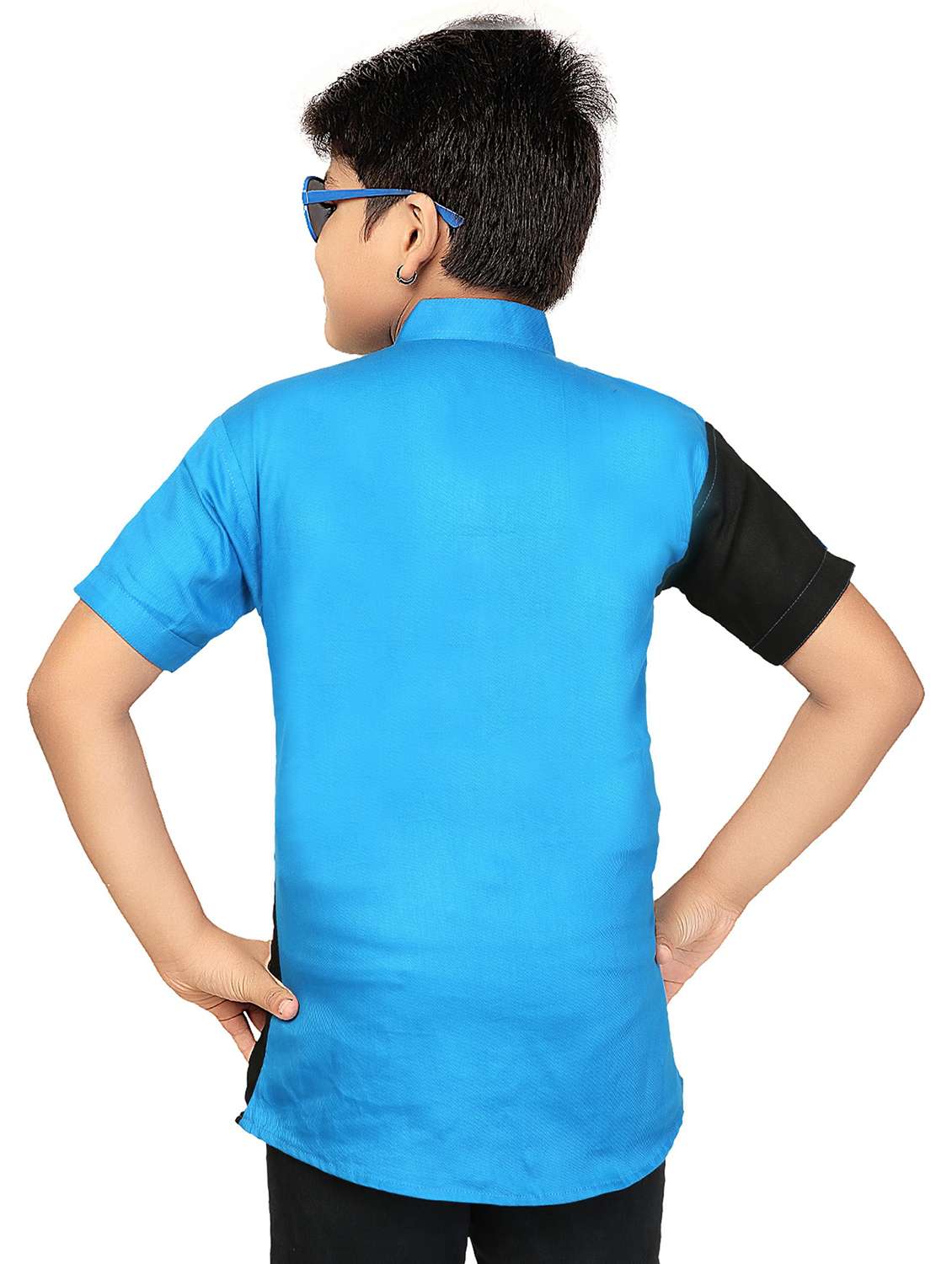 kids short sleeve casual shirt - 20977690 -  Standard Image - 3