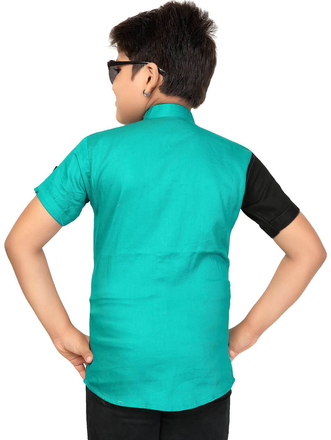 kids short sleeve casual shirt - 20977691 -  Standard Image - 3