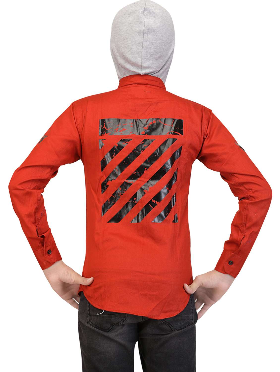 kids long sleeve casual shirt - 20977730 -  Standard Image - 3