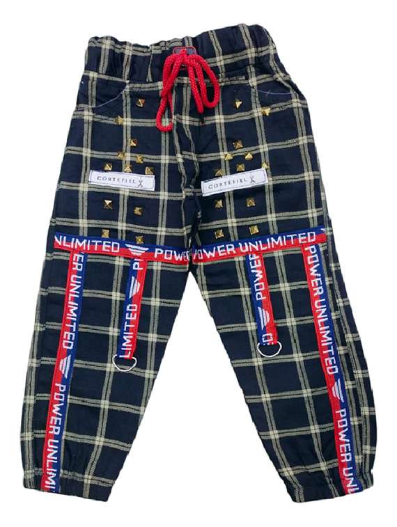 kids mid rise casual jogger