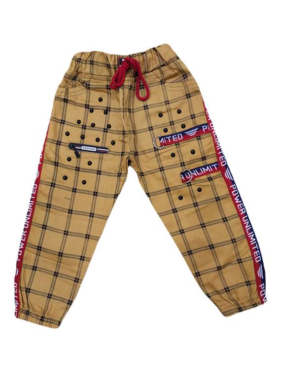 kids mid rise casual jogger