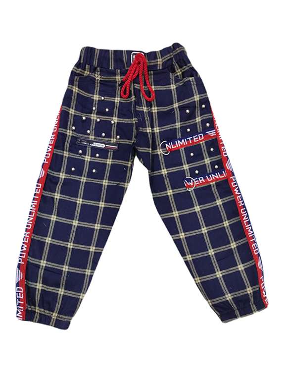 kids mid rise casual jogger