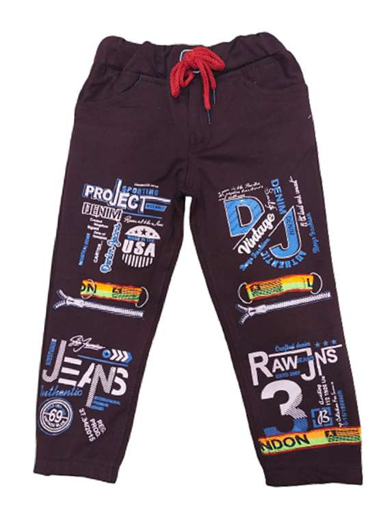 kids mid rise casual jogger