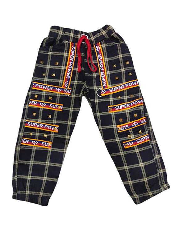 kids mid rise casual jogger