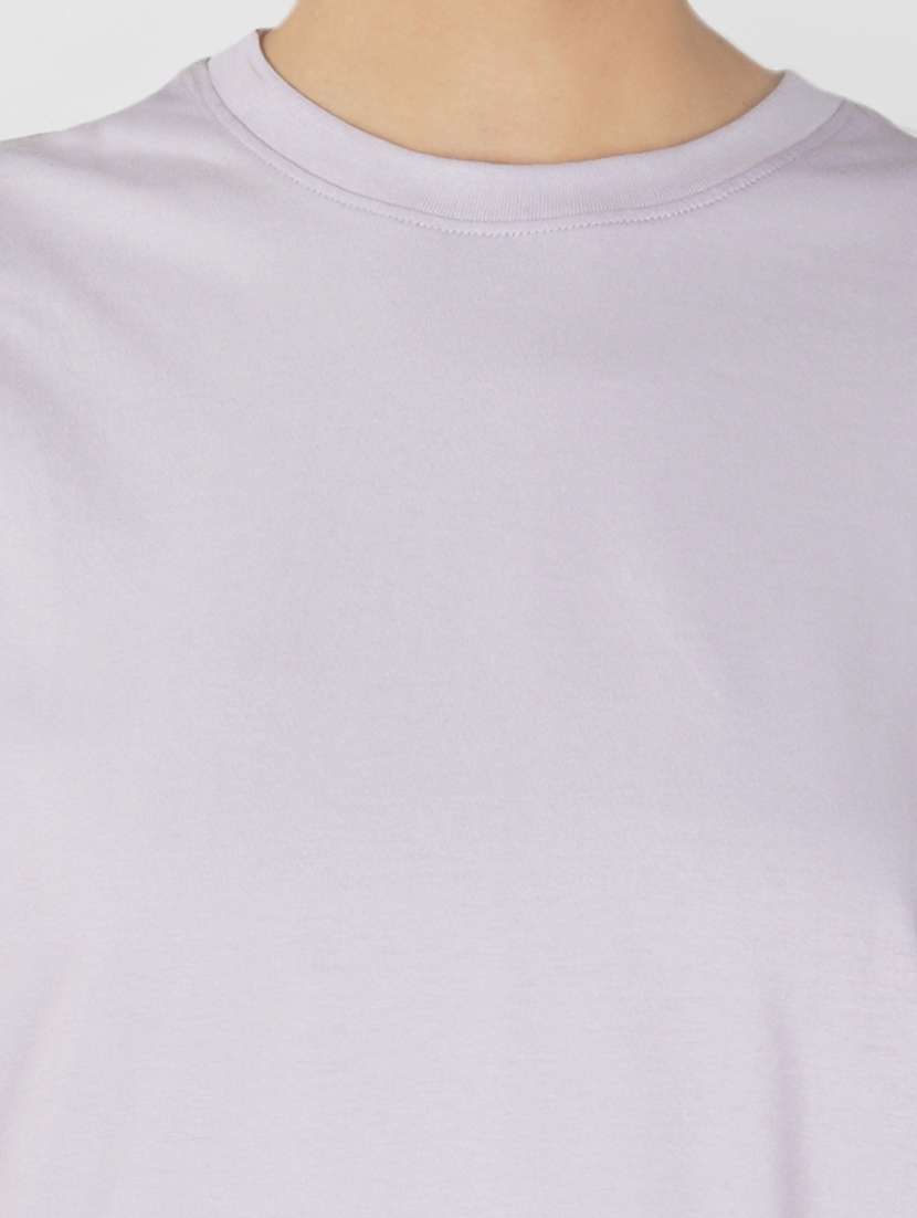 round neck back print t-shirt  - 20978415 -  Standard Image - 3