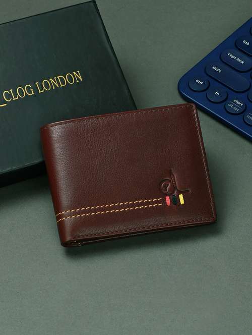 brown leather wallet - 20980372 -  Standard Image - 0
