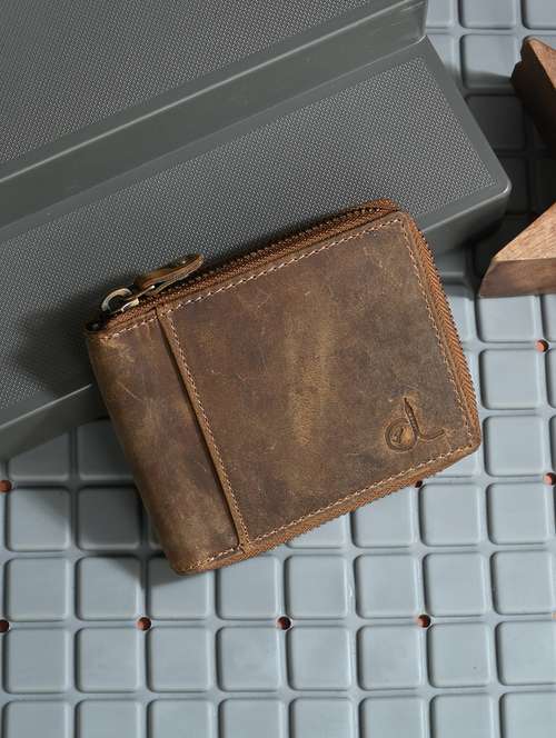 brown leather wallet - 20980382 - Standard Image - 0