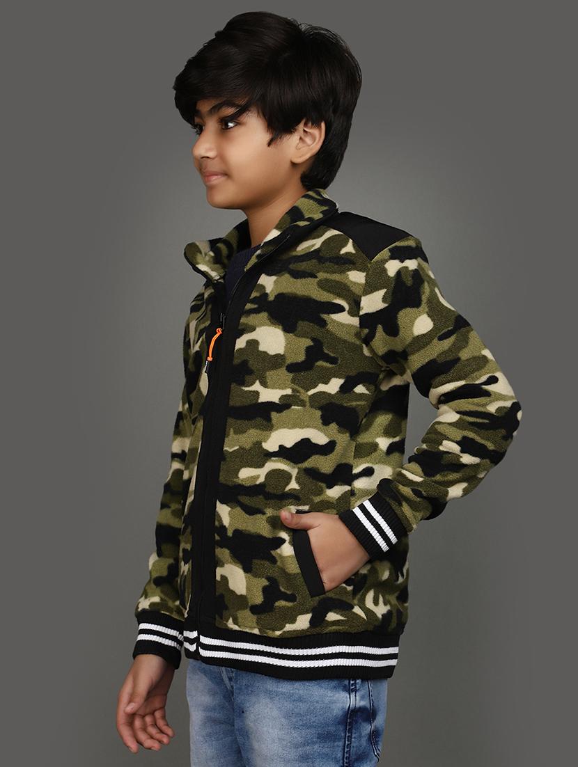 boys camouflaged casual jacket - 20982281 - Standard Image - 3