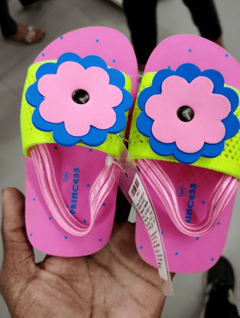pink eva slippers & flip flop - 20982289 - Zoom Image - 0